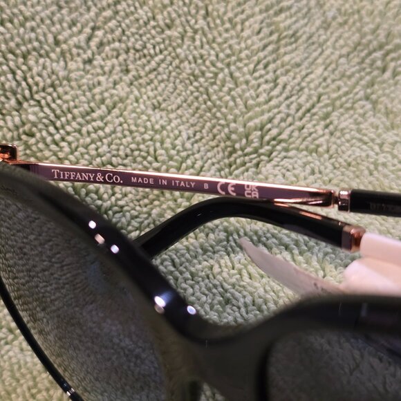 TIFFANY TF4193B Azure Gradient Blue Lense. Black Sunglasses main image 7